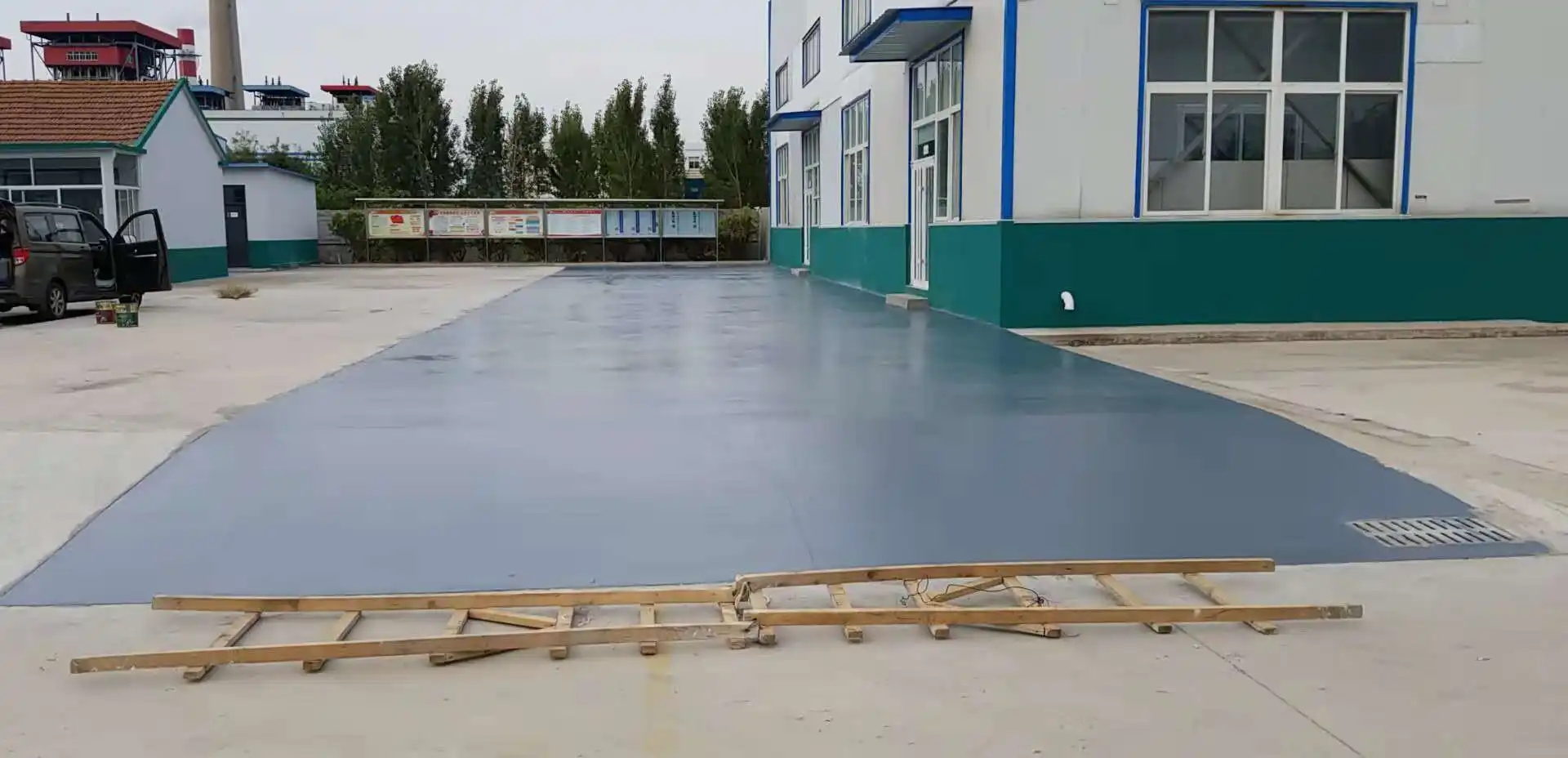 安康车间厂房地坪漆修补翻新